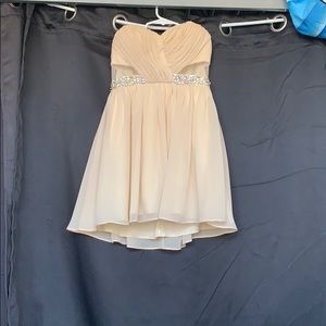 Strapless dress